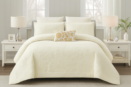 SOPHIA סט כיסויי מיטה יוקרתיים 7 חלקים