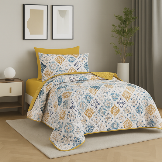 סט מצעים יחיד 3 חלקים