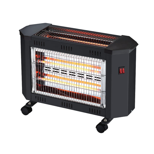 دفاية 2+2 مضلع لون أسود 2000 واط